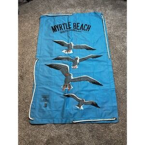 VTG Marsco Inflatable CANVAS & Rope Raft/Float Myrtle Beach SC Decor‎ Piece